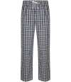 SF83 Men Tartan Lounge Pants White / multi check colour image